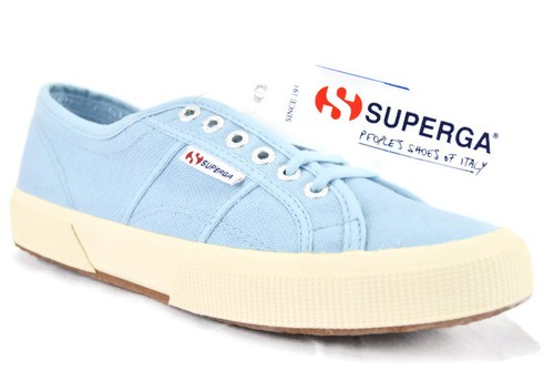 superga azure blue