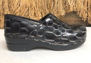 dansko snake print clog