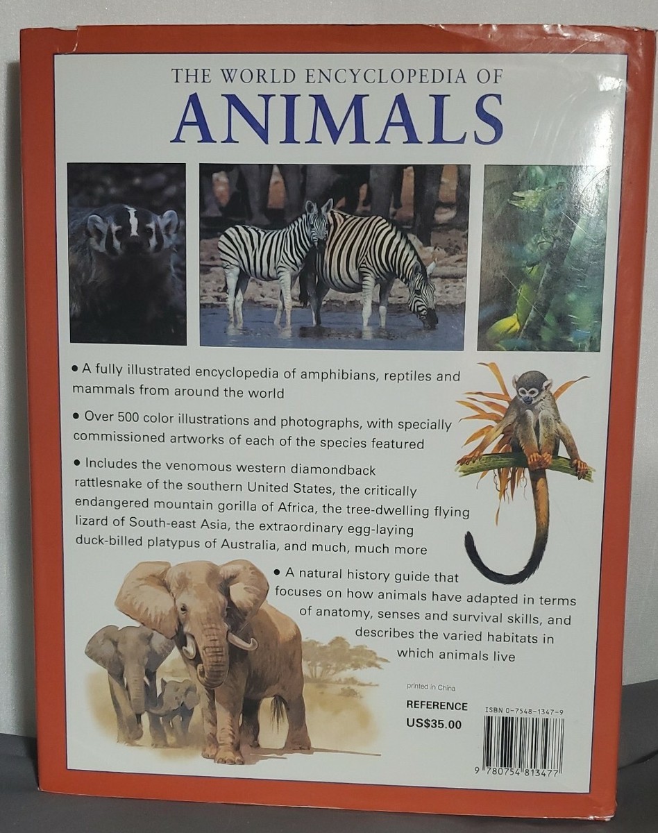 The World Encyclopedia of Animals by Tom Jackson 9780754813477| eBay