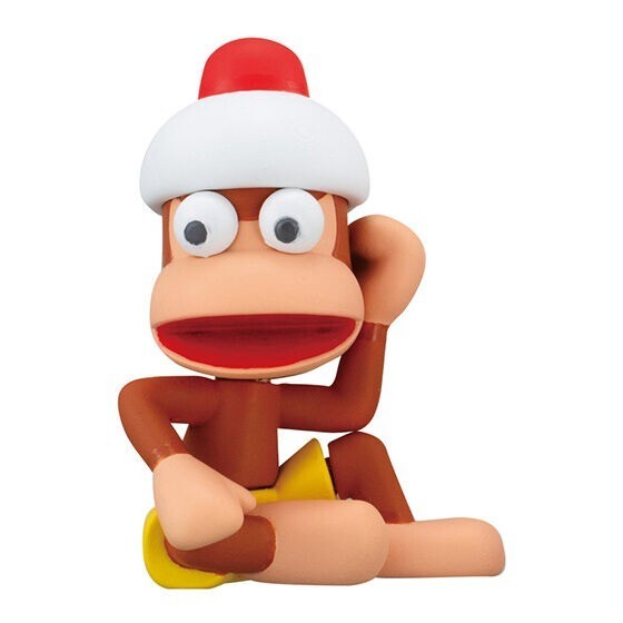 A BATHING APE モンキー フィギュア Ape Escape Capsule Toy figure 4 Types complete set Bandai JAPAN