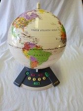 Geosafari World Talking Globe Electronic Geography Game Exploratoy Model 6490