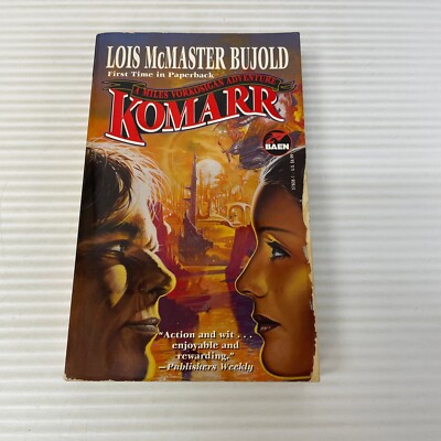 Komarr Science Fiction Paperback Book Lois McMaster Bujold from Baen 1999