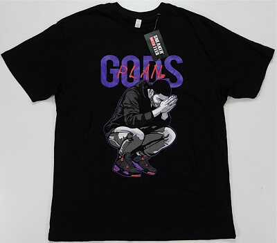 Rare SNEAKER MATCH God’s Plan Drake T Shirt Jordan Raptors Streetwear NWT  SZ L