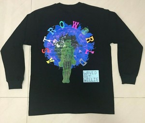 Astroworld Long Sleeve T-shirt "WISH YOU WERE HERE" SIZE L ...