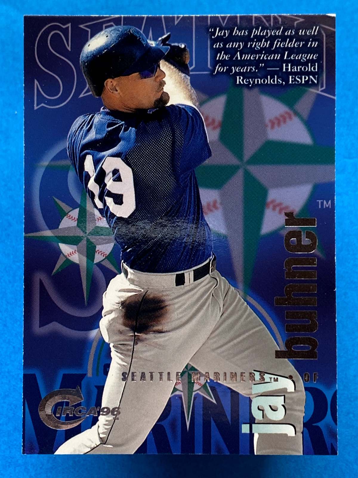 Jay Buhner 1996 Circa #76 Seattle Mariners