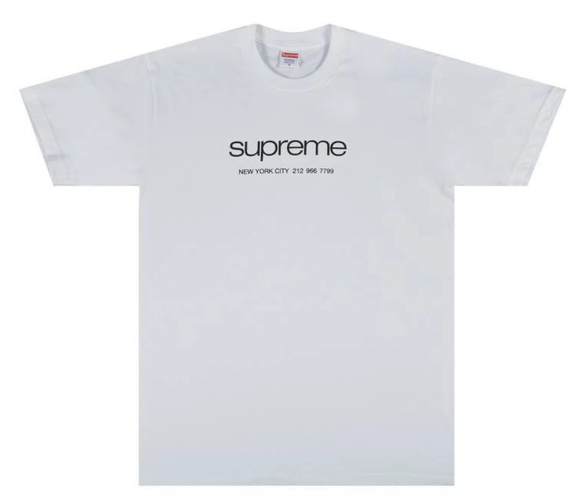 T shirt blanc Supreme « Shop » X Large