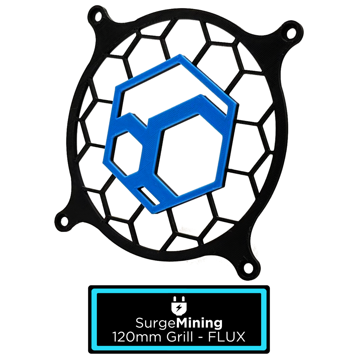 120mm Computer Fan Grill Flux - Crypto GPU Miner Nvidia AMD 4090 7900 3090  | eBay