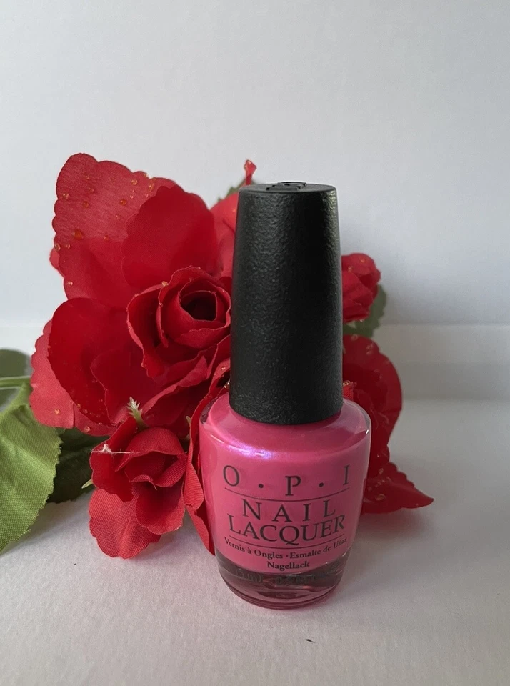OPI Nail Lacquer Nail Polish Nagellack "Hotter than You Pink" 15 ml