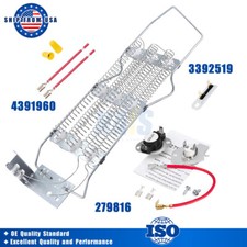 WP4391960 Dryer Heating Element 279816 3392519 Thermal Kit for Whirlpool Kenmore