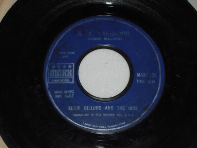 EDDIE BILLUPS AND THE GIGS-N.Y. Kangaroo (1965) DJ/Promo MAXX 7'' Single
