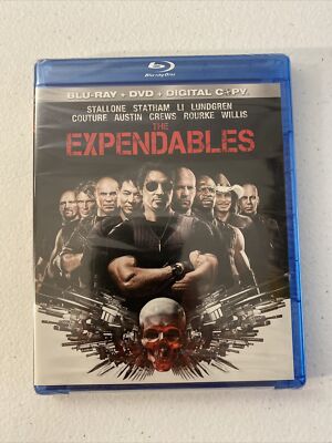 The Expendables (Blu-ray/DVD, 2010, 3-Disc Set)