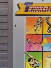 Lot Of 2 NES Nintendo Track & Field 1 And 2 Cartridge Only Authentic Tested