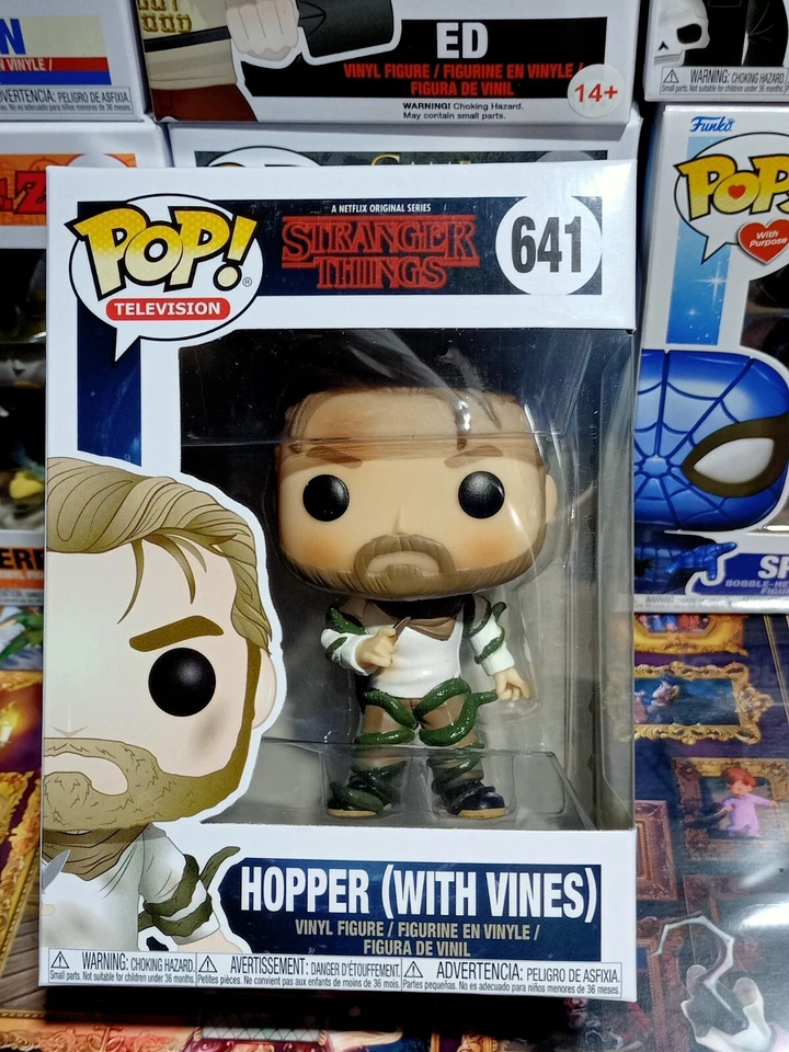 Funko Pop! Stranger Things - Hopper (avec des Vignes)