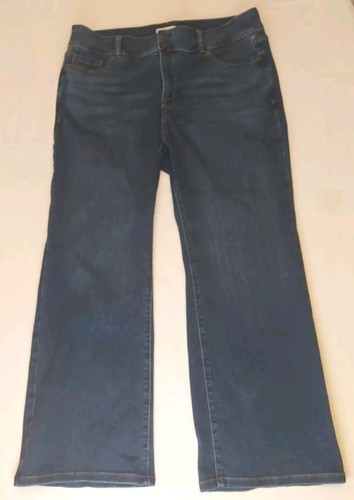 Lane Bryant High Rise Boot Womens Jeans Blue Size 18S Flex Magic Waist 18 Short
