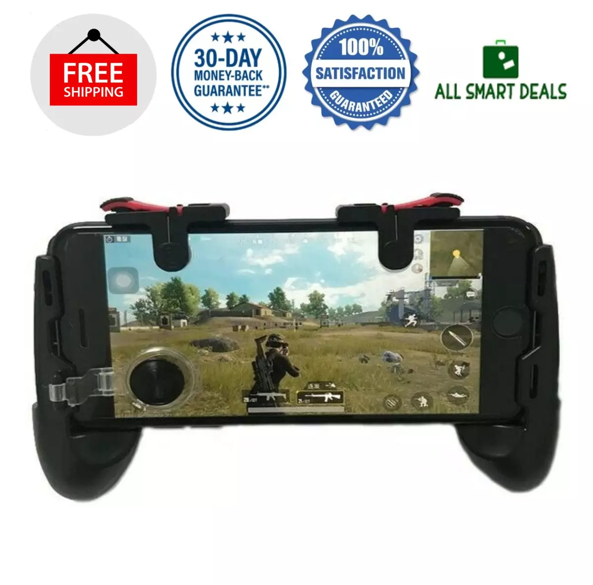 Control Mando Joystick Para Free Fire PUBG Mobile Android Iphone Gatillos