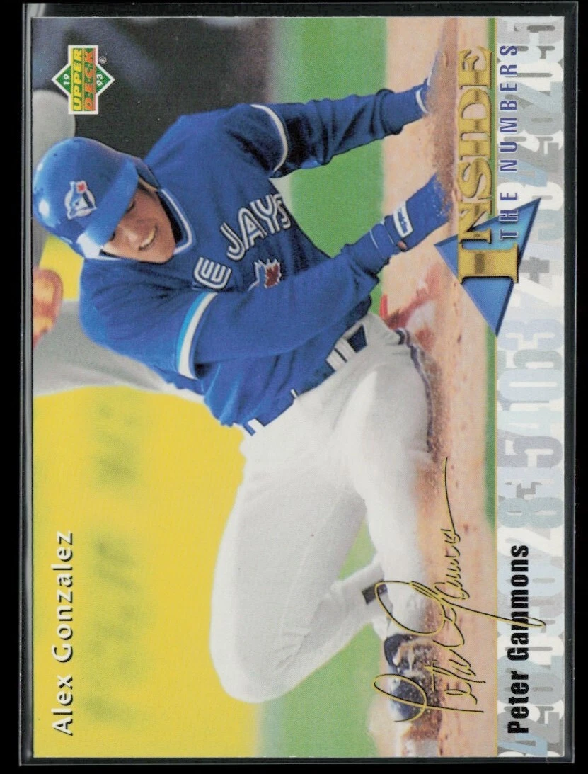 1993 Upper Deck Gold Hologram Alex Gonzalez Toronto Blue Jays #456