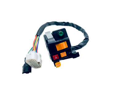 Left Switch Assy. with 14 wires 37400-127-0100 Fit HiSun ATV 400 Tactic 400-2