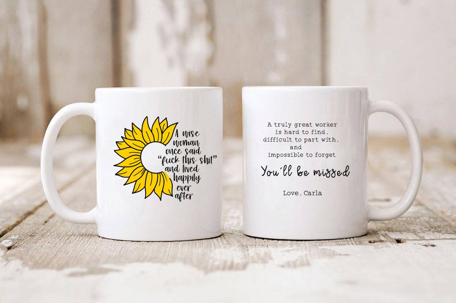 B94 Funny Retirement Gifts Retirement Party Gift Office Coworker Leaving Custom