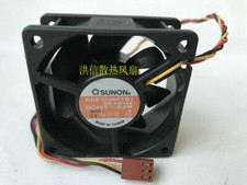1 PCS SUNON Fan KDE1206PTB1 DC12V 2.2W Axial cooling fan 3 Pin 6025 6CM