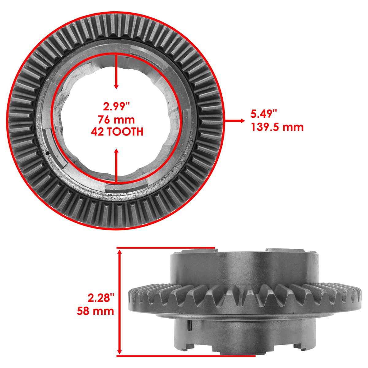 Front Differential Kit For Polaris Sportsman 550 850 2009-2014