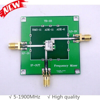 5-1900MHz Passive Frequency Mixer RF Passive Mixer Upconversion Downconversion #
