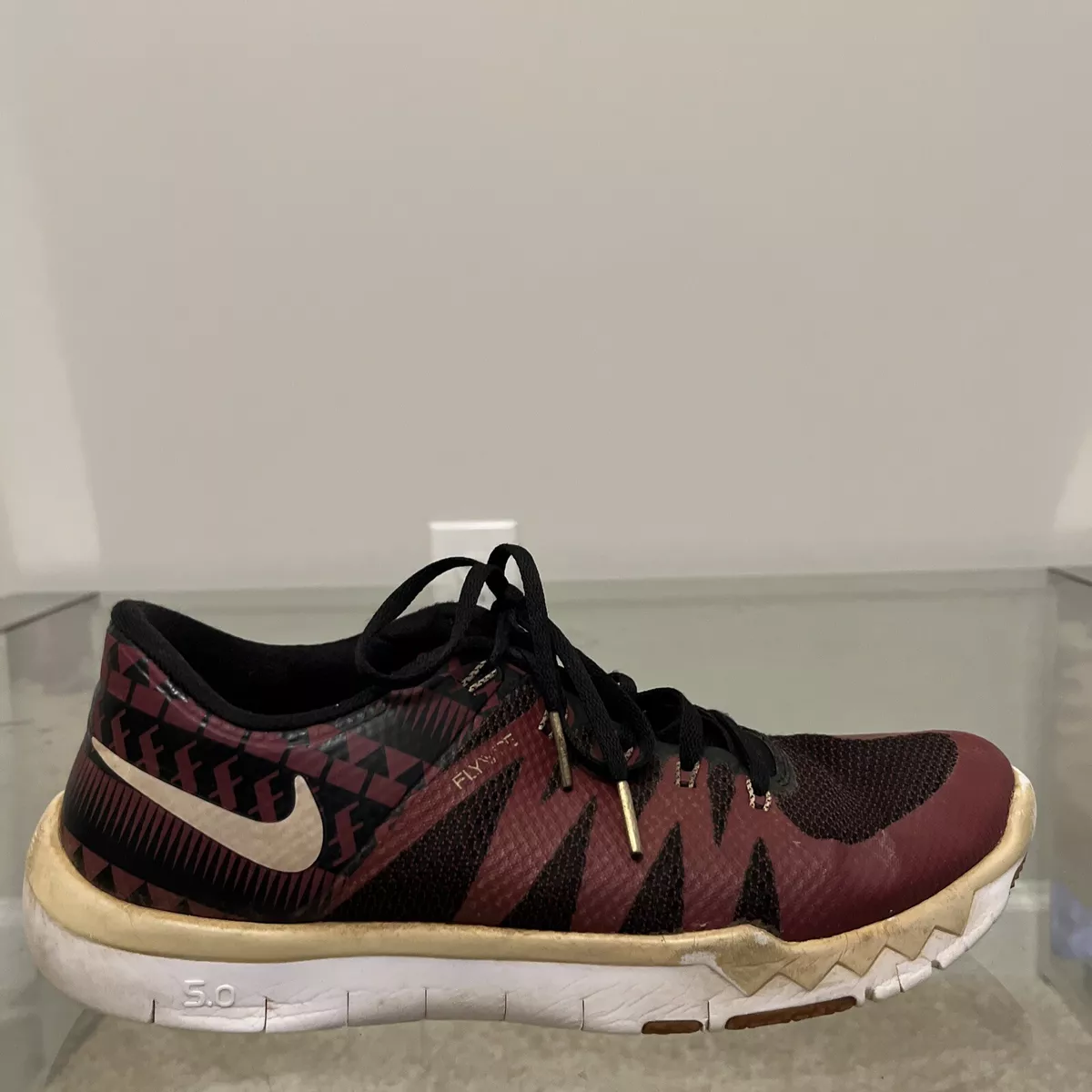 Florida State Seminoles FSU Nike Free Trainer 5.0 Sneaker Mens US
