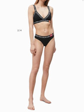 CALVIN KLEIN DONNA PERIZOMA BLACK QF5448E