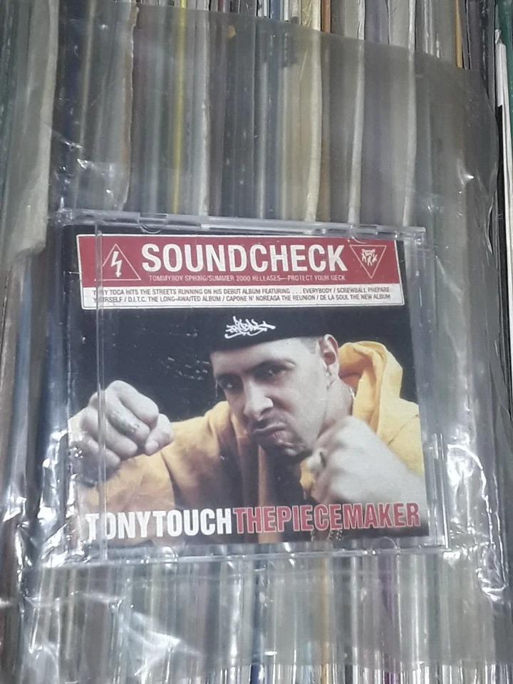 CAPONE-N-NOREAGA TONY TOUCH SOUNDCHECK PROMO CD USA SEALED TOMMY BOY BAG CNN RAP Foto 2 de 3