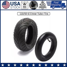 110/50-6.5 Mini Pocket Bike Inner Tube  Tire Kit For MT-3 2 Stroke 47CC 49CC