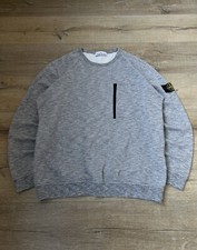 Stone Island Chest Pocket Melange Sweatshirt Size XL