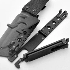 Gear K Sheath Belt Clips Waist Clamp & Screws Scabbard For Molle-Lok Kydex EL