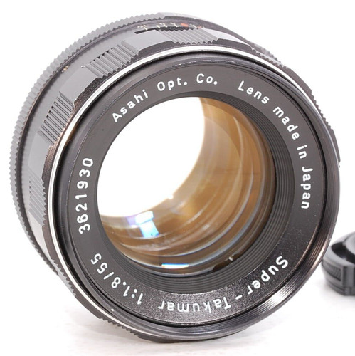 Asahi Pentax Super Takumar 55mm f1.8 MF M42 [Cleaned Near Mint] from Japan #930*
