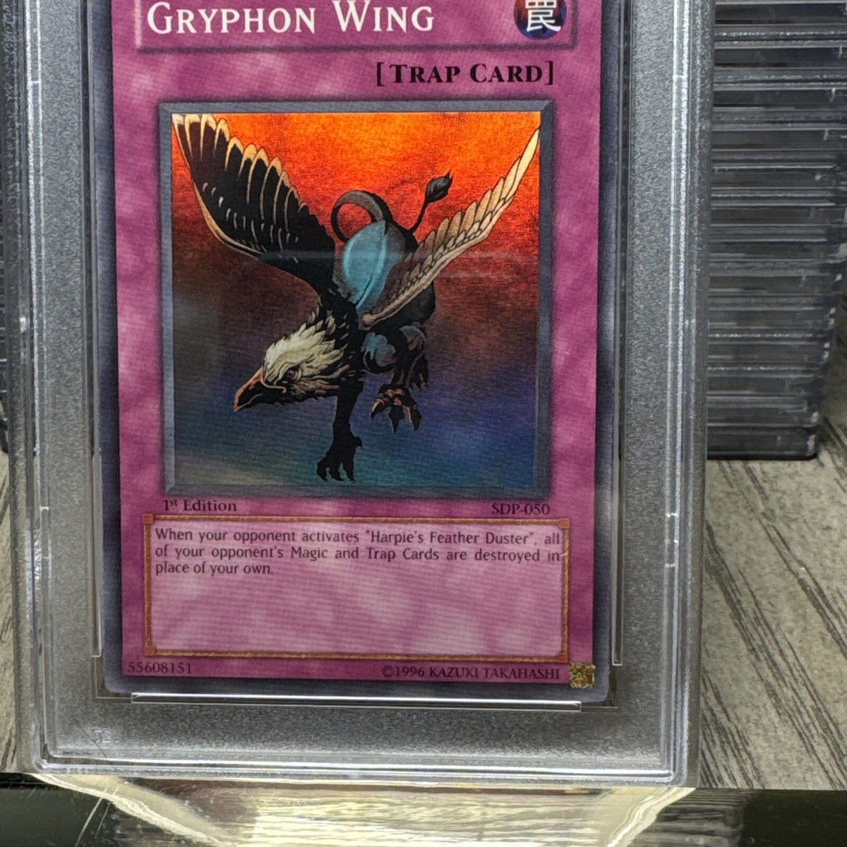 【CGC8.5】faded 北米版 グリフォンの翼 SDP-050 Gryphon Wing SDP-050 Starter Deck: Pegasus 1st Edition for sale