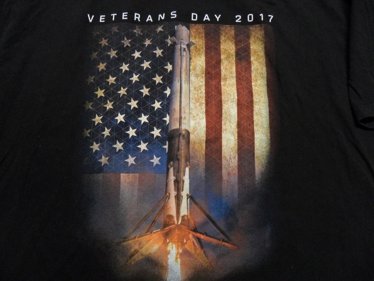 2XL Elon Musk Space X Veterans Day 2017￼ Shirt | eBay
