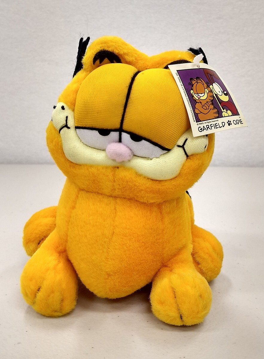 Vintage Garfield Plush Window Hanger with Tag ~ PAWS ~ Asian