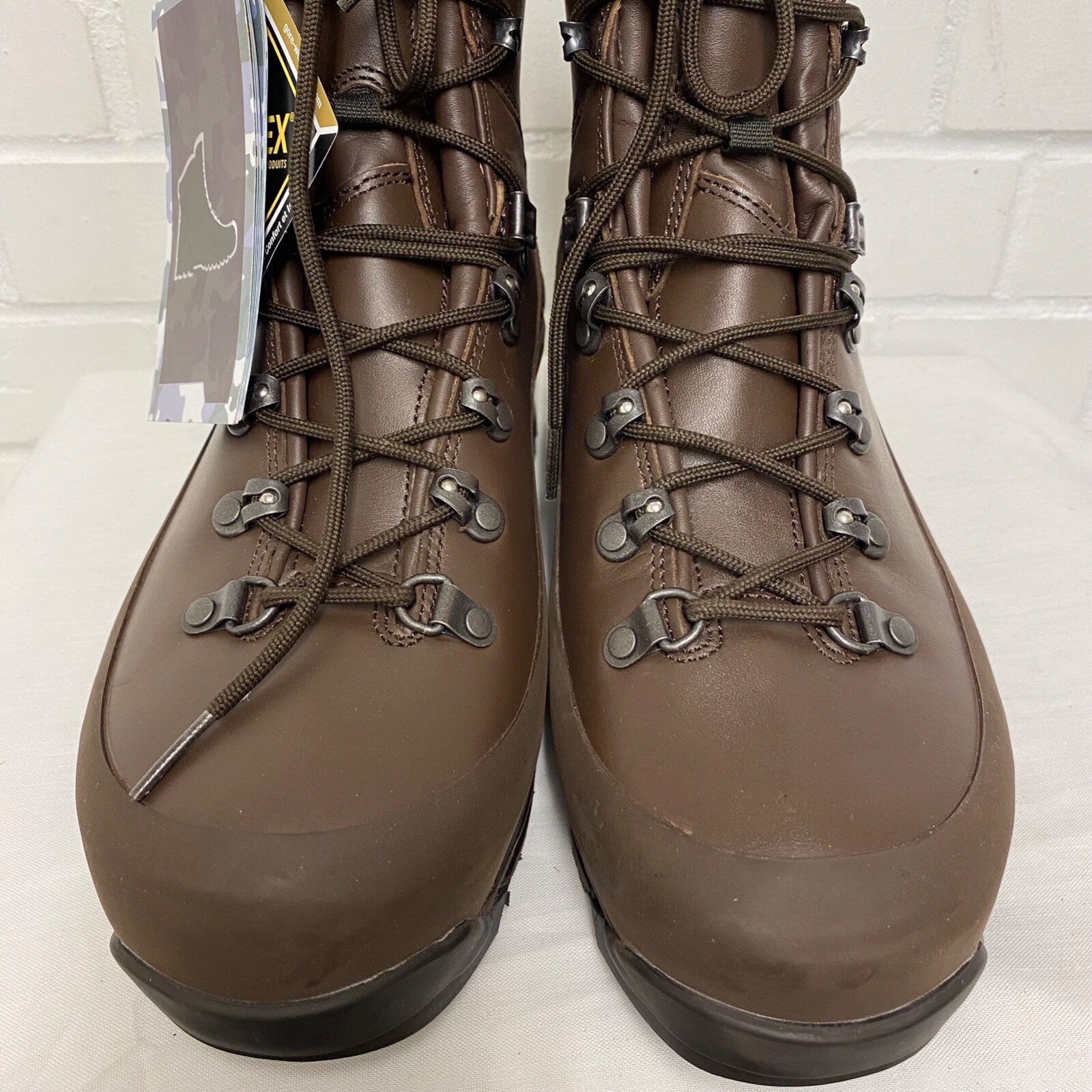 Iturri Mens Boots Size 12 Large Cold Wet Weather Brown Combat British