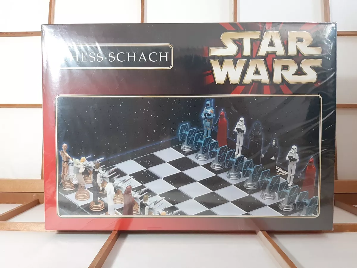 Star Wars 1999 Schach 3D Chess A La Carte New Boxed Sealed Rare VIntage  Trilogy