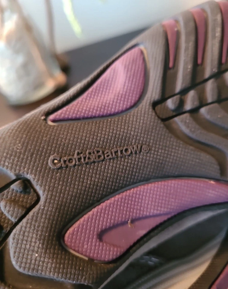 Croft & barrow shoes Size 5.5 Gray And Purple  - Image 4 of 4