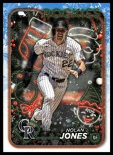 Nolan Jones 2024 Topps Holiday #H115 Colorado Rockies