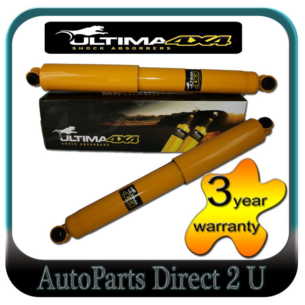 Rear pair Ultima HD Shock Absorbers Nissan Navara D22 19972015 eBay