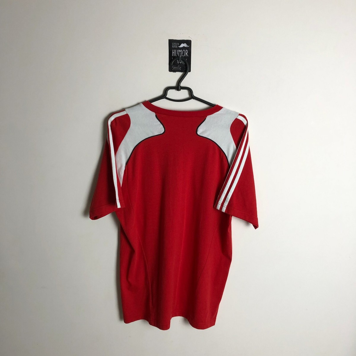 Liverpool Training Jersey Football Shirt Centre Logo Adidas