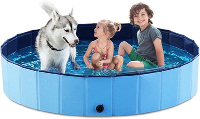 Swimming Pool Foldable PVC Kiddie Pet Baby Dog Swim Bathing Tub Playmat / Case