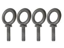 5/8" x 1-3/4" Machinery Eye Bolts Shouldered Rigging Lifting Point - 4 Pack