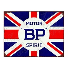 Metal Tin Sign Plaque Motor BP