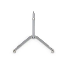 Spyderco Baliyo YCN101 Lightweight Butterfly Ink Pen - Gray Body - NOT A Knife