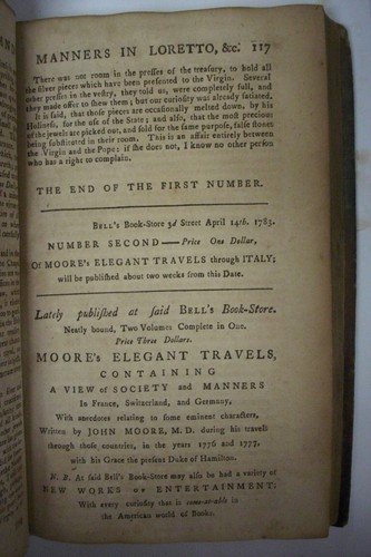 1783 EIN ANBLICK AUF DIE GESELLSCHAFT UND MANIEREN IN ITALIEN *Venedig*Padua*Rom*Neapel*Florenz++ - Bild 8 von 12