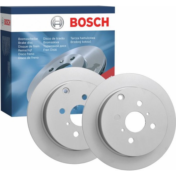 2X Bosch 0 986 479 B71 Bremsscheibe FüR Toyota Corolla Prius Yaris Erso AN E12-image