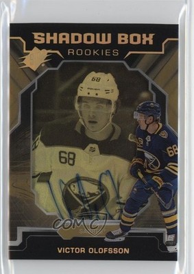 2019 SPx Shadow Box Rookies /150 Tier 1 Victor Olofsson #S-VO Rookie Auto RC f0l