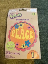 Darice Felties Peace Felt Kit NEW
