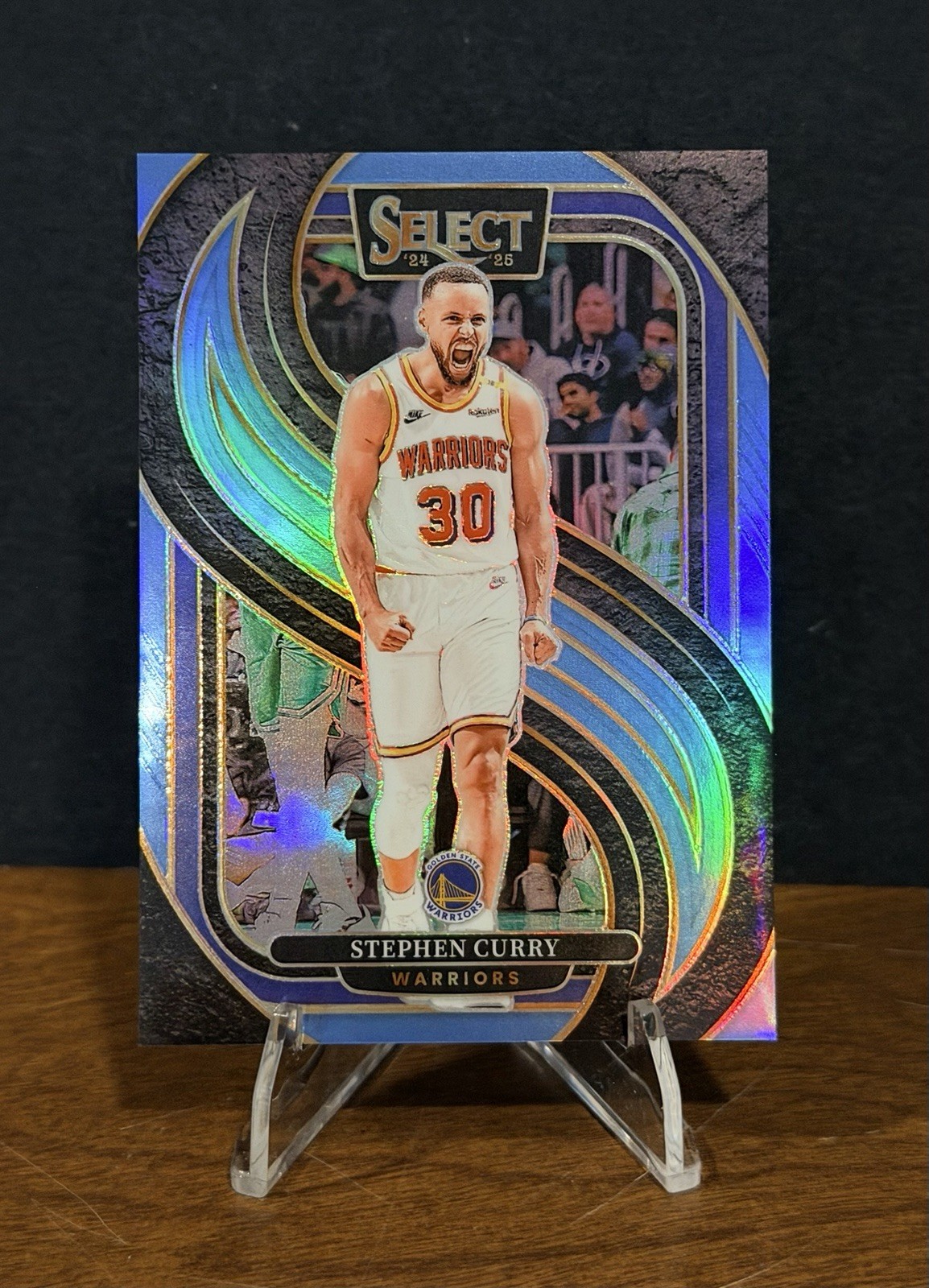 Stephen Curry 2024-25 Panini Select - Premier Level #143 Light Blue Prizm /299